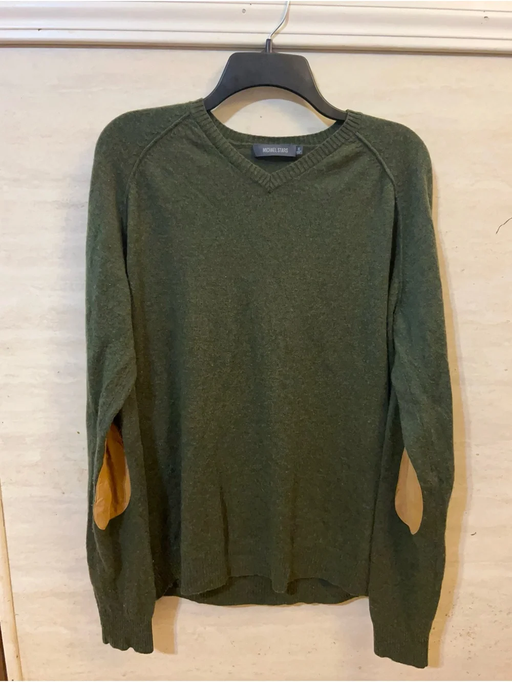 Michael Stars Men’s Olive Green V-Neck Pullover